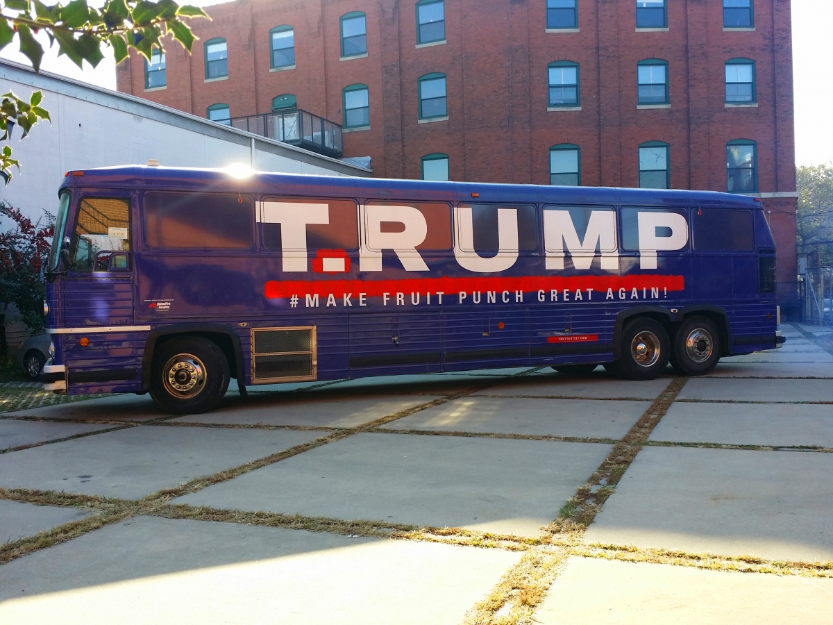 T.RUMP Bus at Crane Arts, Philadelphia, PA                     